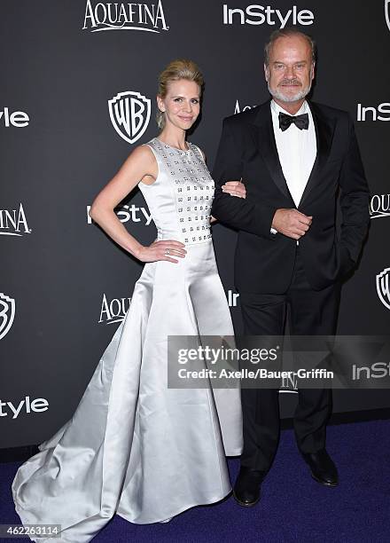 Kayte Walsh Grammer and actor Kelsey Grammer arrive at the 16th Annual InStyle and Warner Bros. Golden Globe After-Party at The Beverly Hilton Hotel...