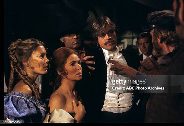 The Scavengers" - Airdate: March 12, 1979. L-R: KATHRYN HOLCOMB;FIONNULA FLANAGAN;JOHN BECK;EXTRAS