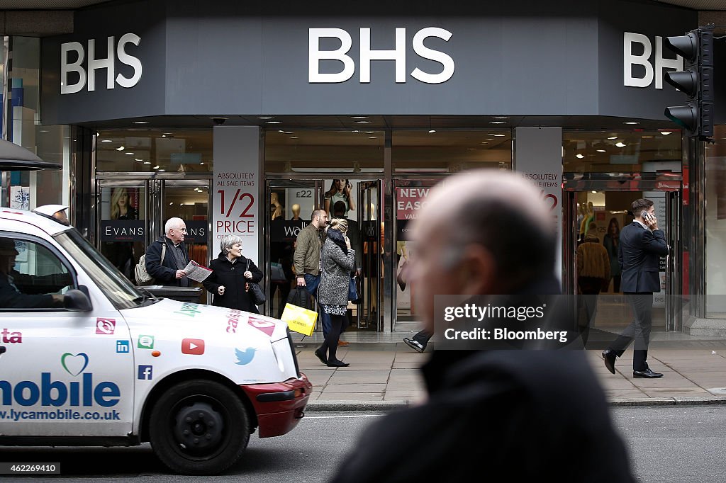 BHS Stores As Billionaire Philip Green's Arcadia Group Ltd. Said To Explore Sale Options