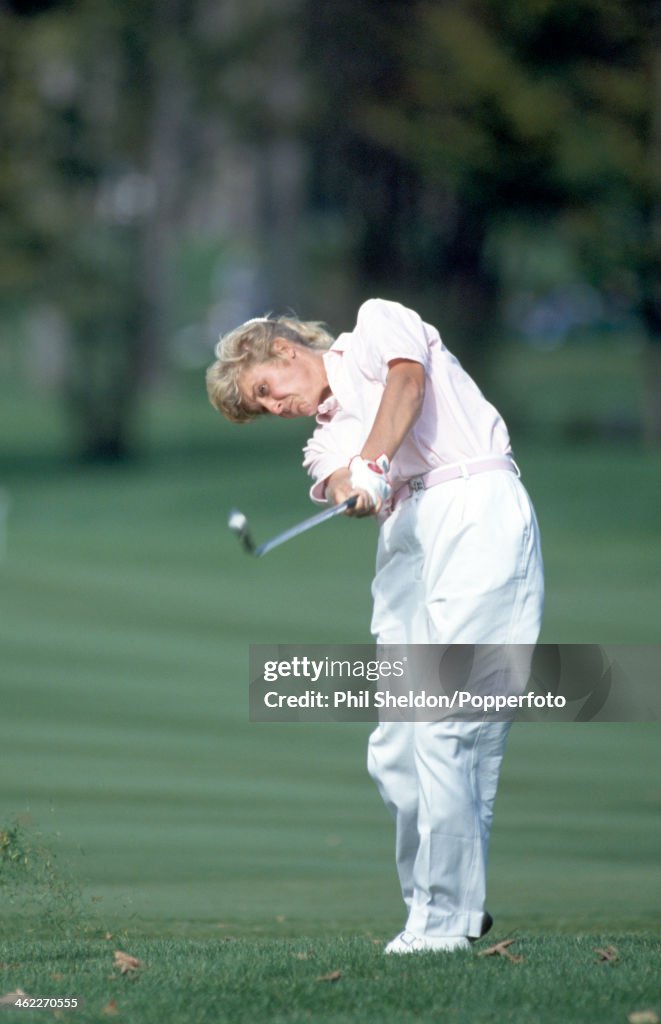 Cathy Johnston-Forbes During The Women's World Golf Championship