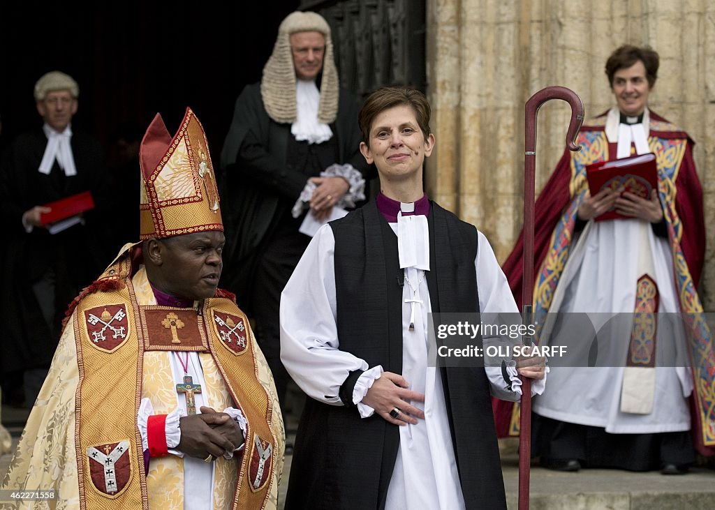 BRITAIN-RELIGION-BISHOP-WOMAN