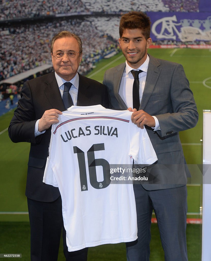 Real Madrid signs Brazilian midfielder Lucas Silva
