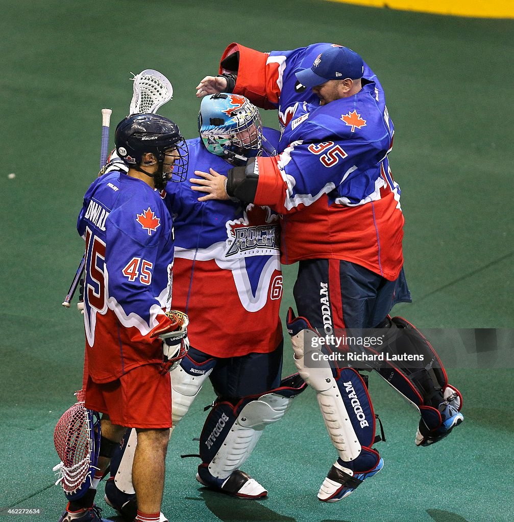 Toronto Rock take on the Buffalo bandits in NLL action