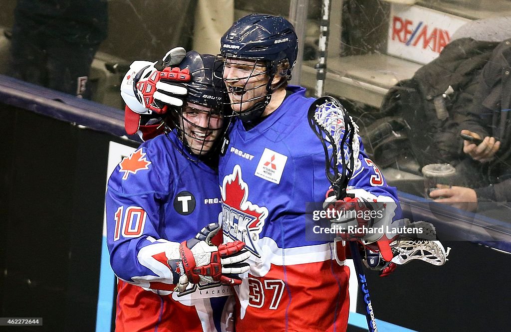 Toronto Rock take on the Buffalo bandits in NLL action