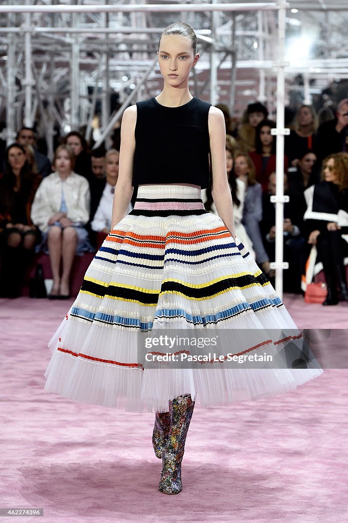 Christian Dior : Runway - Paris Fashion Week - Haute Couture S/S 2015