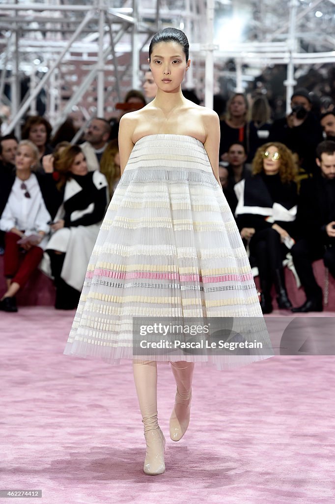 Christian Dior : Runway - Paris Fashion Week - Haute Couture S/S 2015