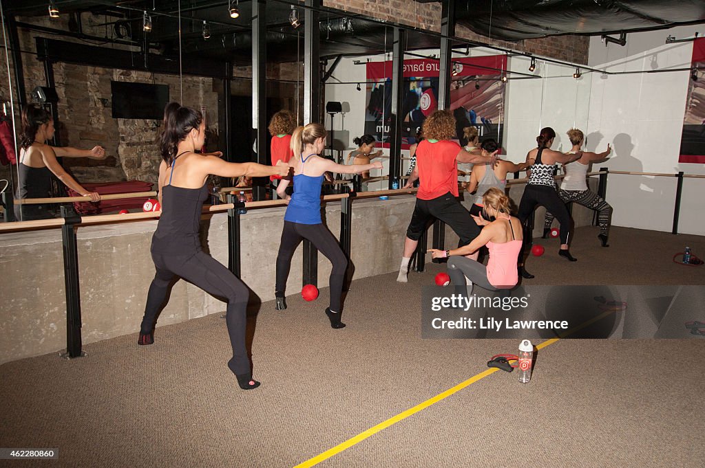 Pure Barre Hosts Pop-up Studio - Day 4 - 2015 Park City