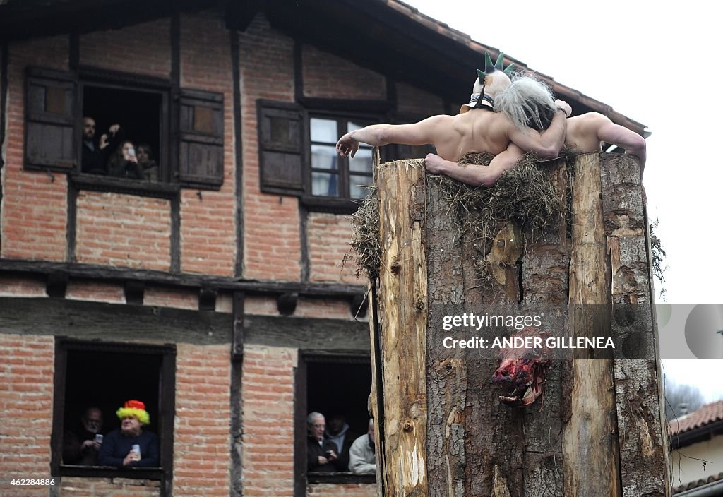 SPAIN-CARNIVAL-ITUREN