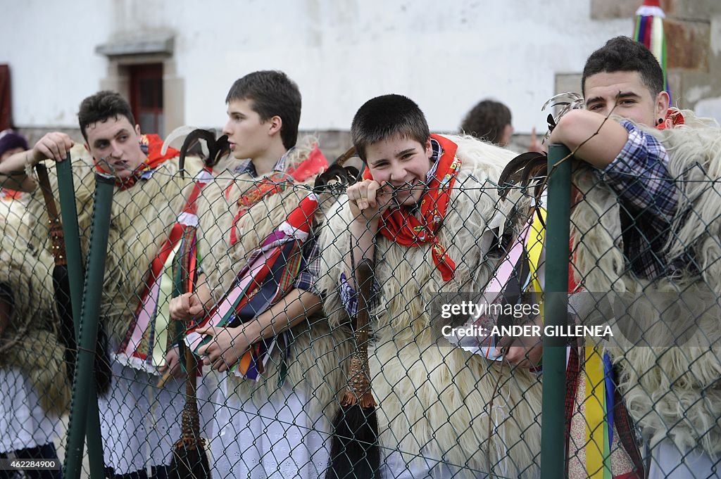 SPAIN-CARNIVAL-ITUREN