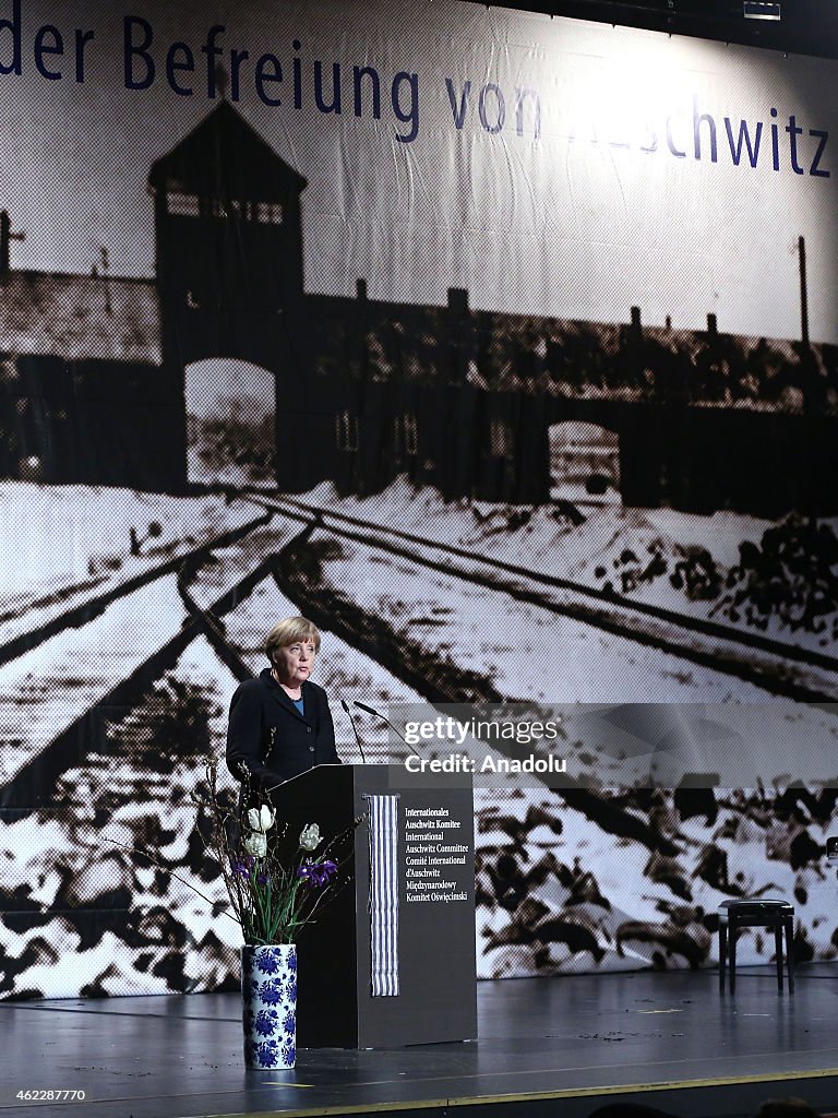 70th anniversary of liberation of Auschwitz Concentration Camp commemorated in Berlin