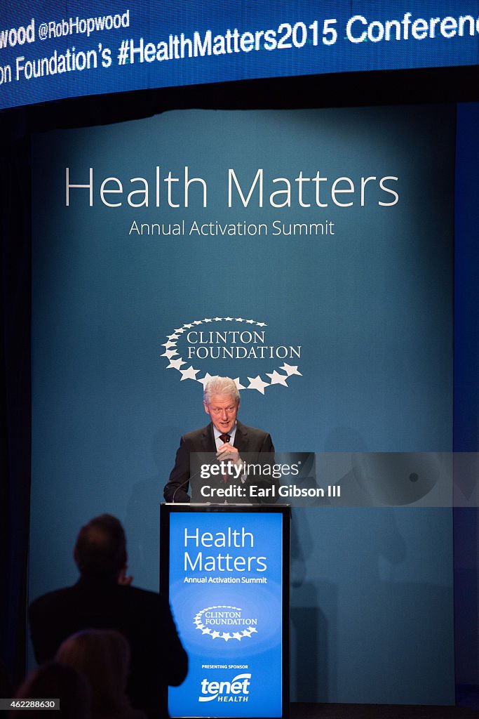 Clinton Foundation Health Matters Activation Summit - Day 2