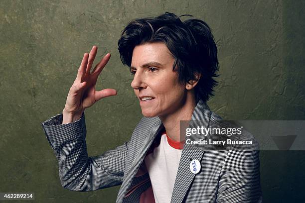 Executive producer and film subject Tig Notaro of "Tig" poses for a portrait at the Village at the Lift Presented by McDonald's McCafe during the...