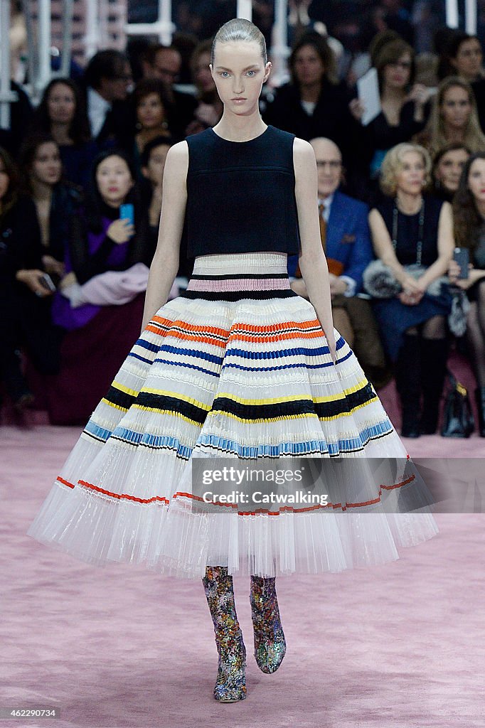 Christian Dior - Spring Summer 2015 Runway - Paris Haute Couture Fashion Week