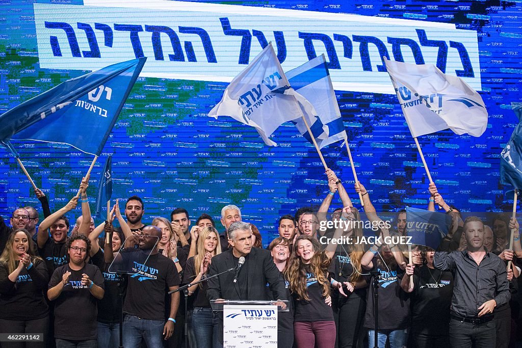 ISRAEL-POLITICS-YESH ATID-ELECTION-LAPID