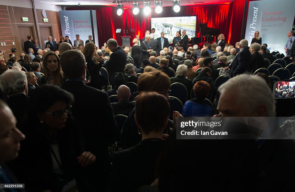 Steven Spielberg Is Joined By Hundreds Of Auschwitz Survivors On The 70th Anniversary Of Its Liberation