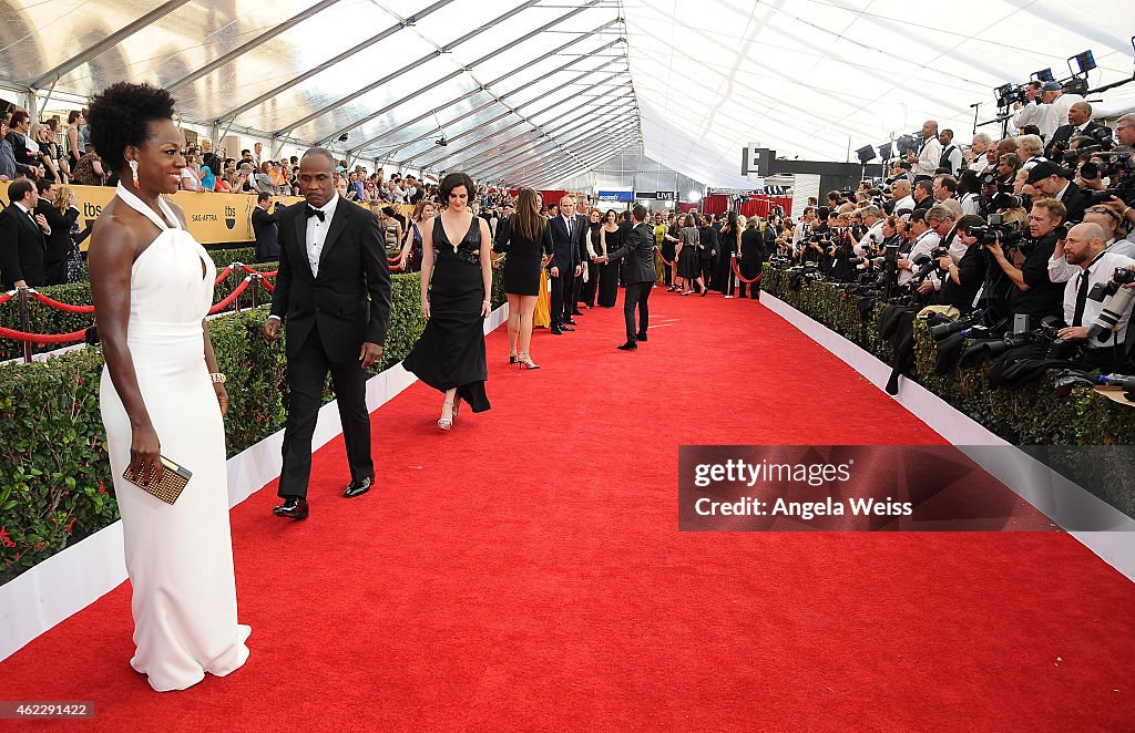 21st Annual Screen Actors Guild Awards - Red Carpet