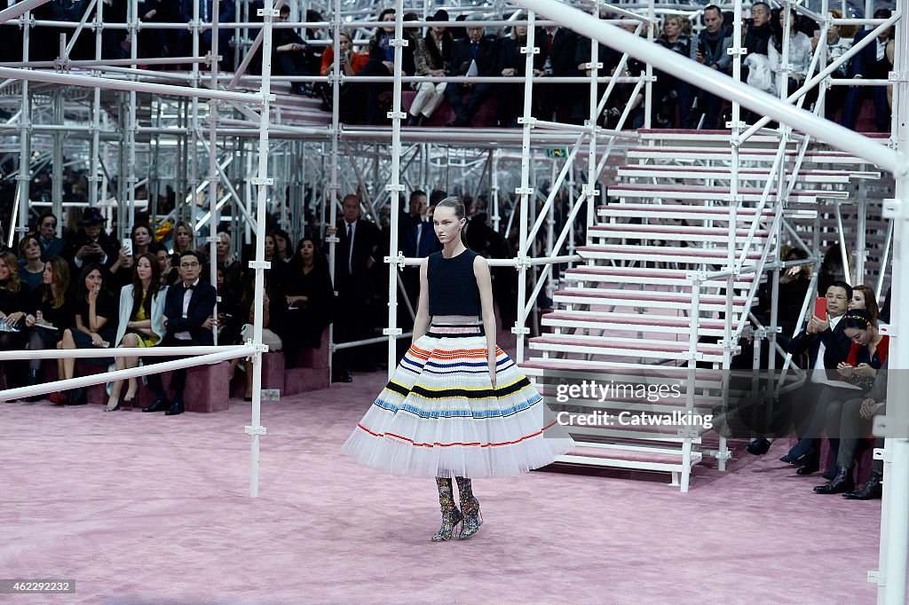 Christian Dior - Spring Summer 2015 Runway - Paris Haute Couture Fashion Week