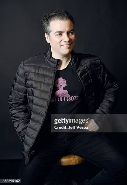 Actor Kevin Corrigan of "Results" poses for a portrait at the Village at the Lift Presented by McDonald's McCafe during the 2015 Sundance Film...