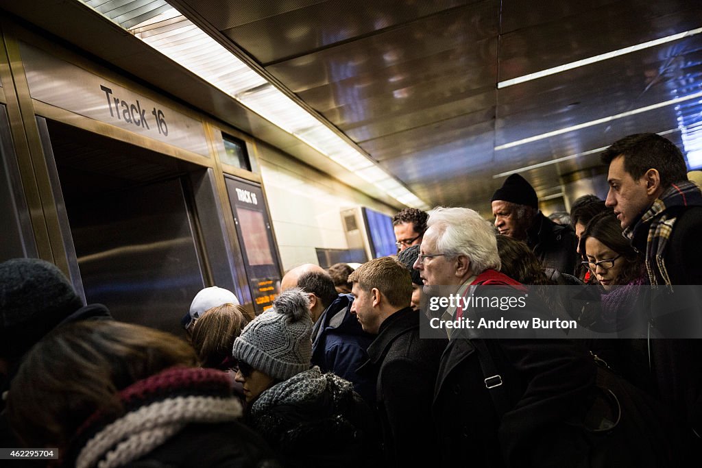 Blizzard Barrels Into New York City