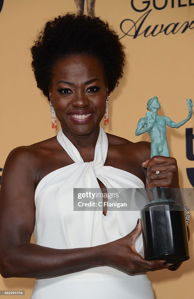 21st Annual Screen Actors Guild Awards - Press Room