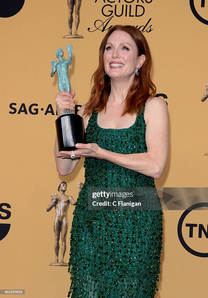 21st Annual Screen Actors Guild Awards - Press Room