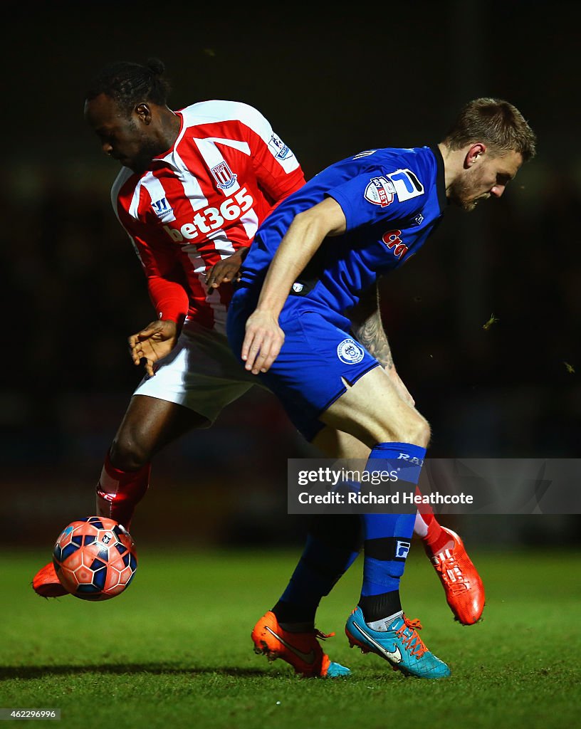 Rochdale v Stoke City - FA Cup Fourth Round