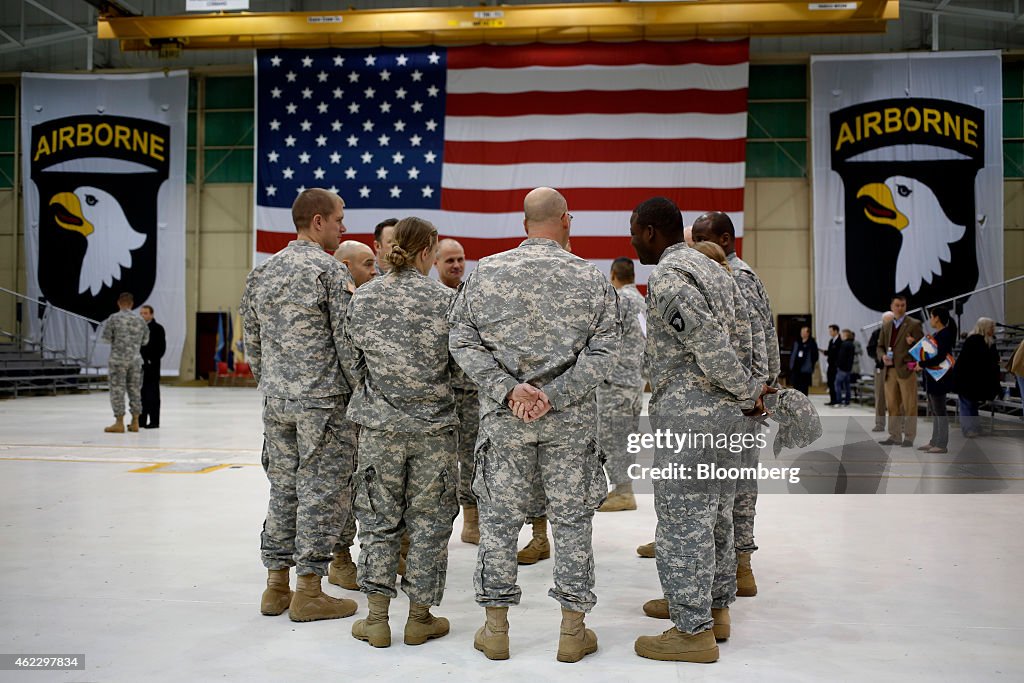 U.S. Troops Return From Ebola Mission In Liberia