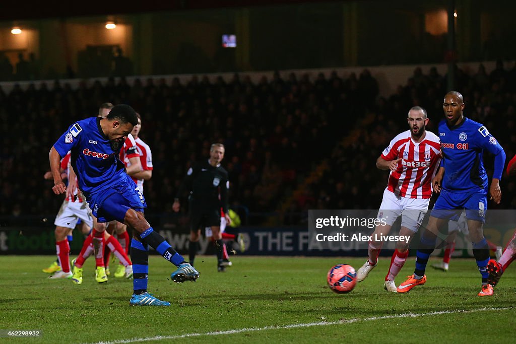 Rochdale v Stoke City - FA Cup Fourth Round