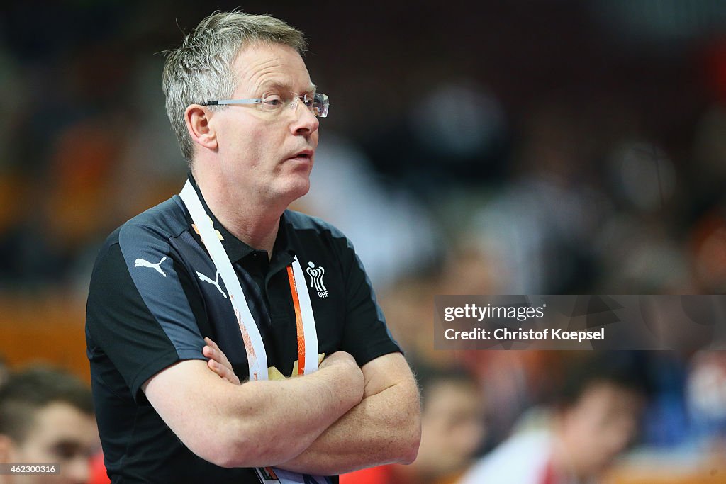 Iceland v Denmark Eight Finals - 24th Men's Handball World Championship