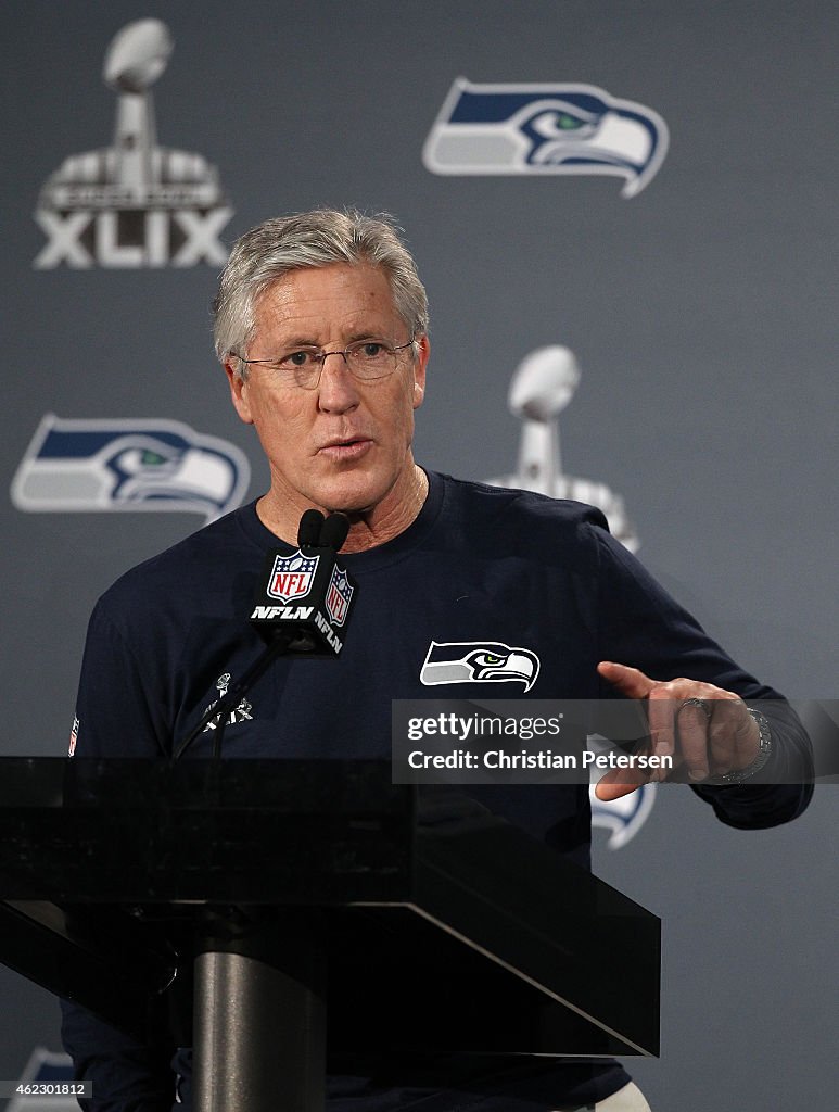 NFC Champion Seattle Seahawks Team Media Availability