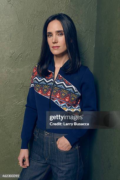 Actress Jennifer Connelly of "Aloft" poses for a portrait at the Village at the Lift Presented by McDonald's McCafe during the 2015 Sundance Film...