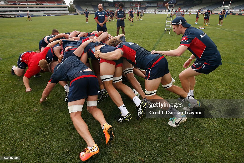 Melbourne Rebels Training Session