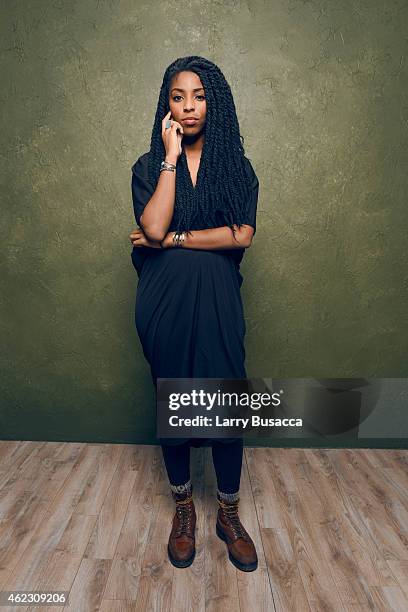 Actress Jessica Williams of "People, Places, Things" poses for a portrait at the Village at the Lift Presented by McDonald's McCafe during the 2015...