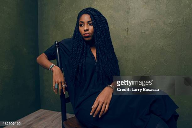 Actress Jessica Williams of "People, Places, Things" poses for a portrait at the Village at the Lift Presented by McDonald's McCafe during the 2015...
