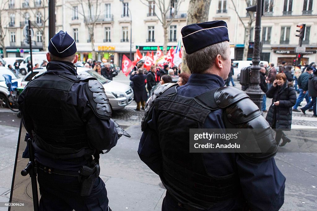 Demonstration against Macron Bill in Paris