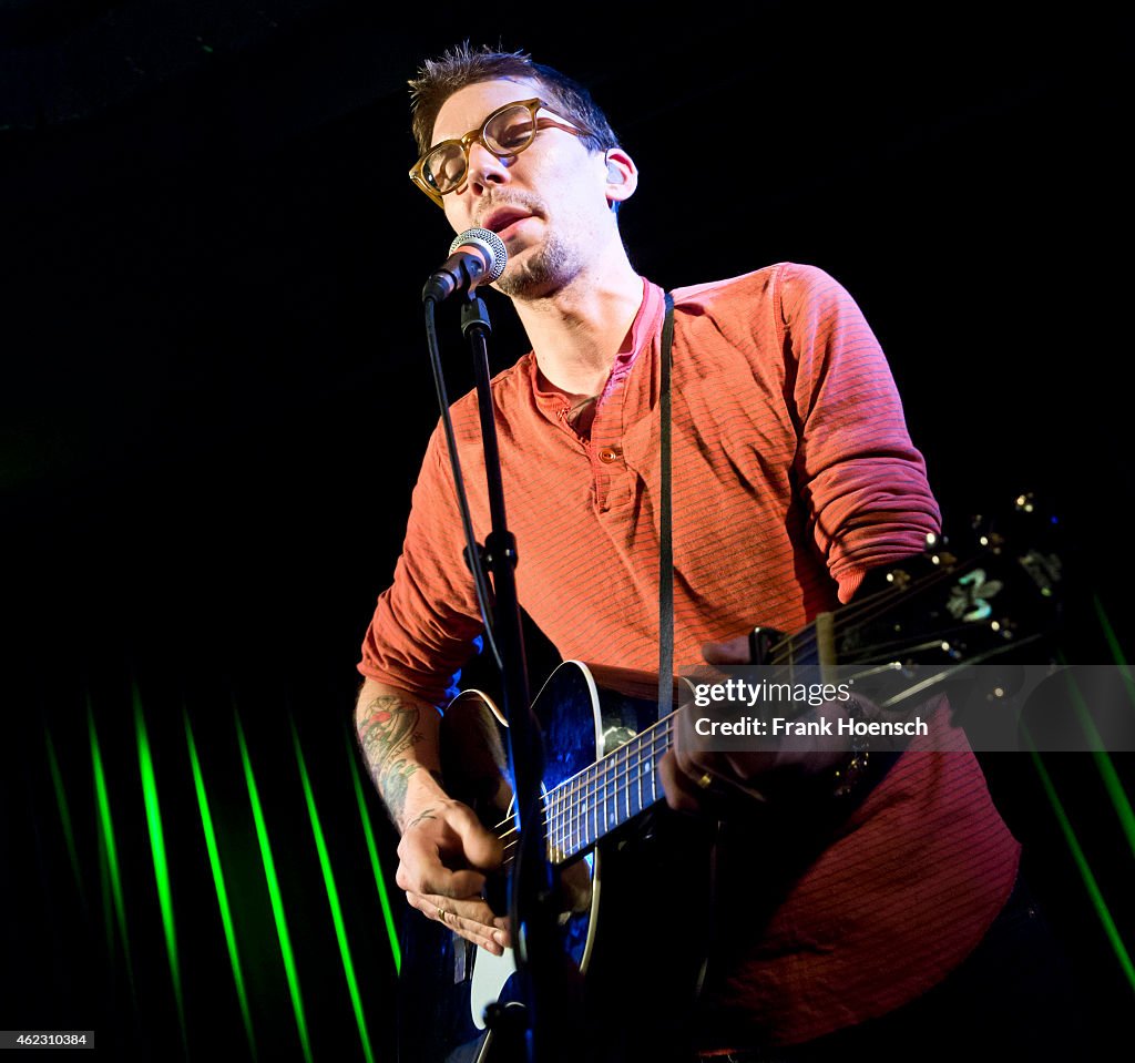 Justin Townes Earle Performs In Berlin