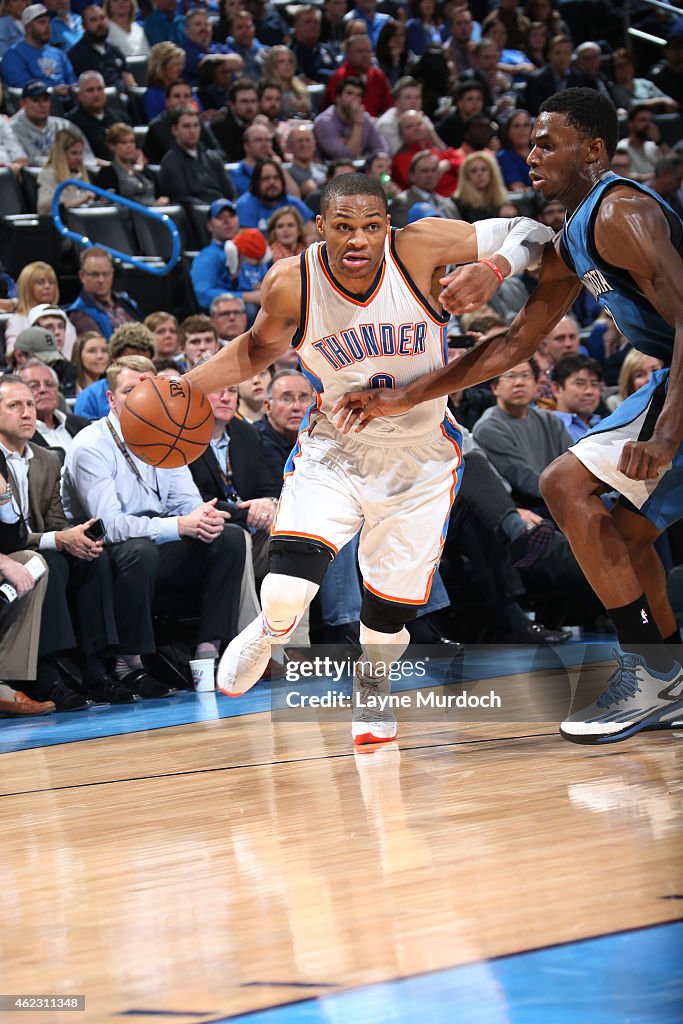 Minnesota Timberwolves v Oklahoma City Thunder