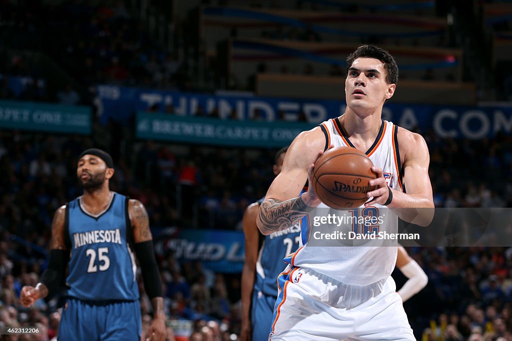 Minnesota Timberwolves v Oklahoma City Thunder