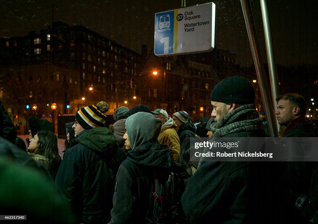 Blizzard Barrels Into New York City