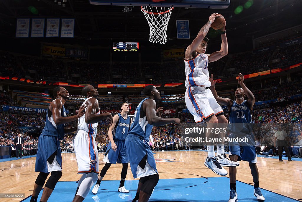 Minnesota Timberwolves v Oklahoma City Thunder