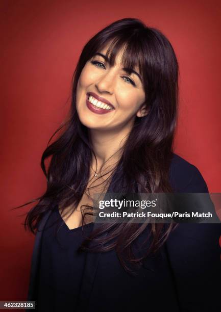 Singer Nolwenn Leroy is photographed for Paris Match on November 25, 2013 in Paris, France.