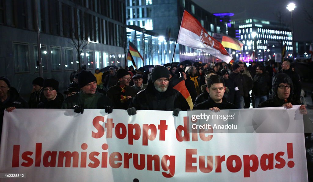 Anti-Islam rally in Germany