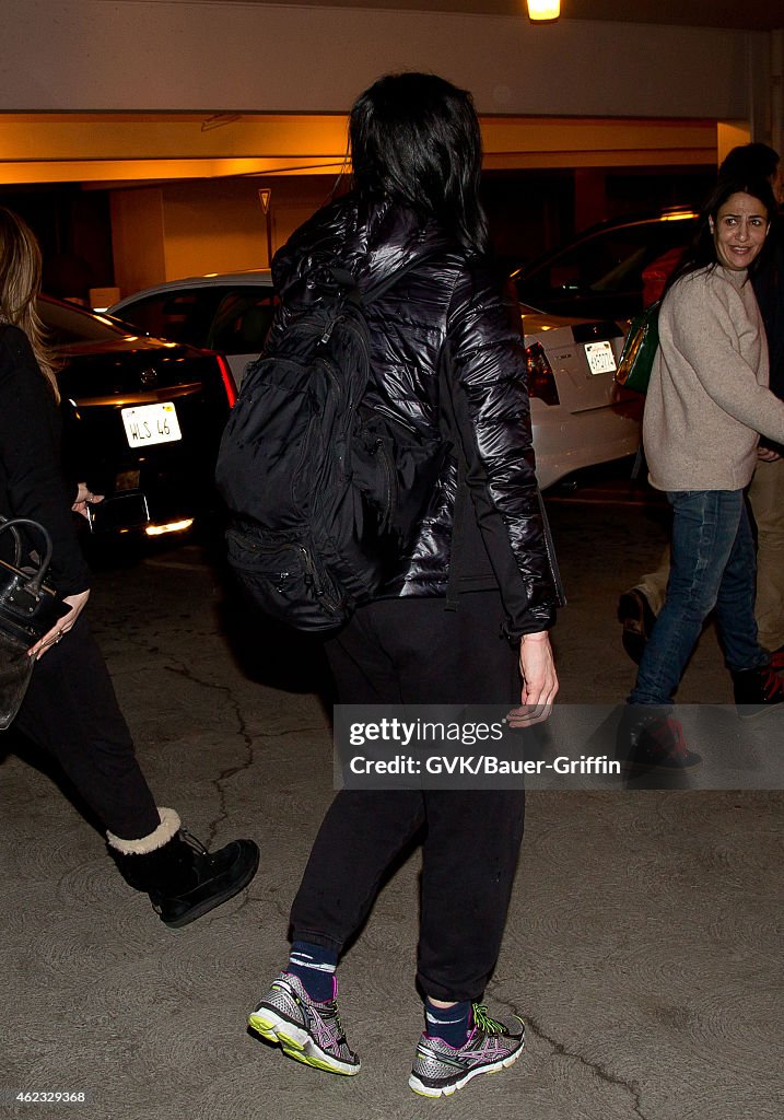 Celebrity Sightings In Los Angeles - January 26, 2015