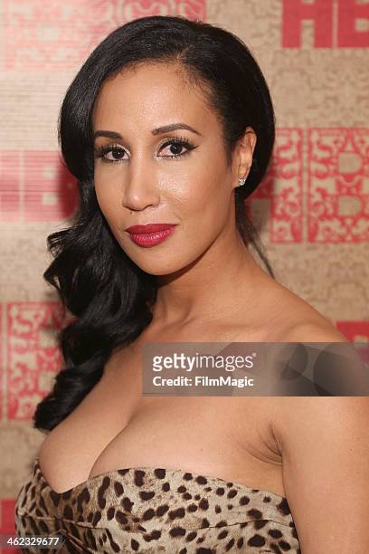 Kiki Tyson attends HBO's Official Golden Globe Awards After Party at The Beverly Hilton Hotel on January 12, 2014 in Beverly Hills, California.