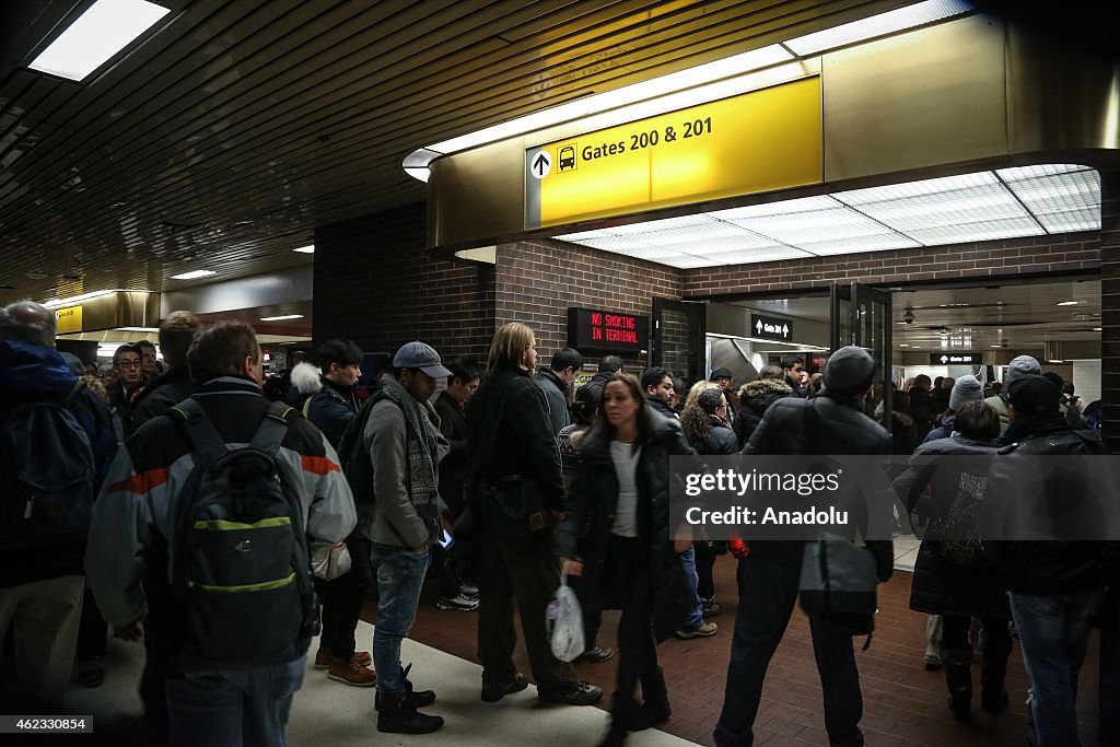 Blizzard Barrels Into Northeastern U.S.