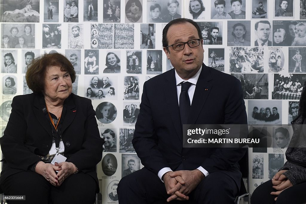 FRANCE-HISTORY-JEWS-AUSCHWITZ-ANNIVERSARY