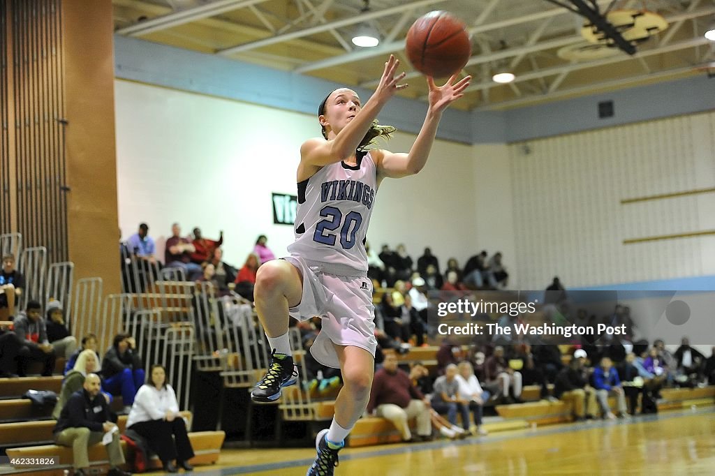 Paint Branch at Whitman girls' basketball