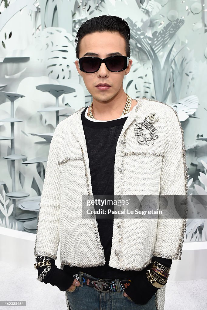 Chanel : Front Row - Paris Fashion Week - Haute Couture S/S 2015