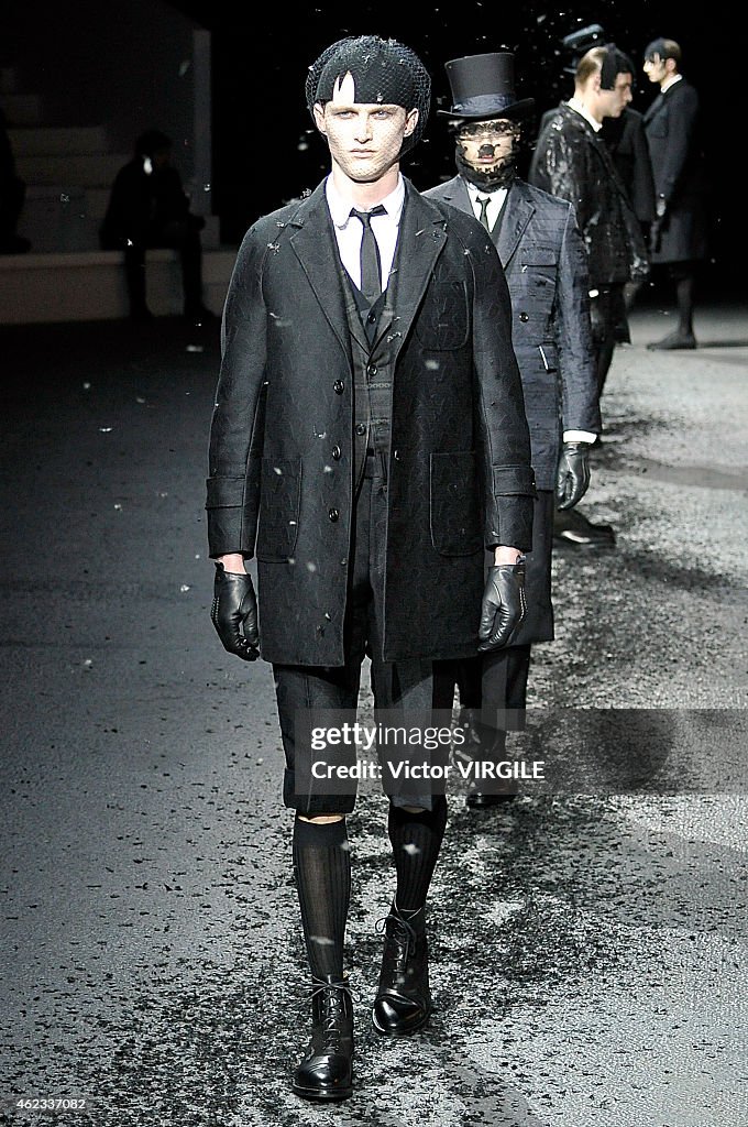 Thom Browne : Runway - Paris Fashion Week - Menswear F/W 2015-2016