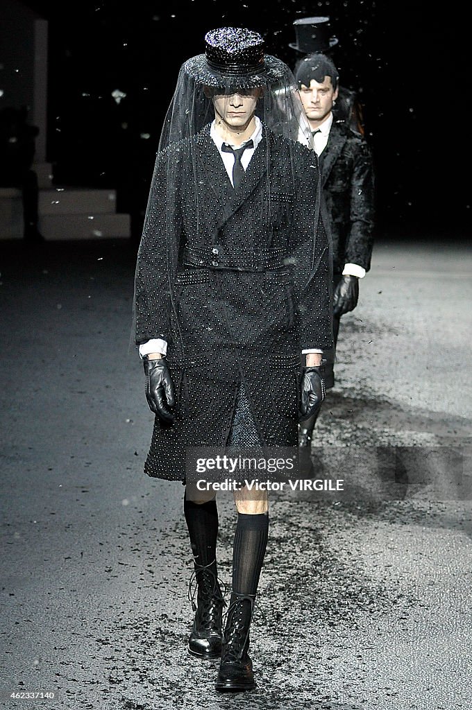 Thom Browne : Runway - Paris Fashion Week - Menswear F/W 2015-2016